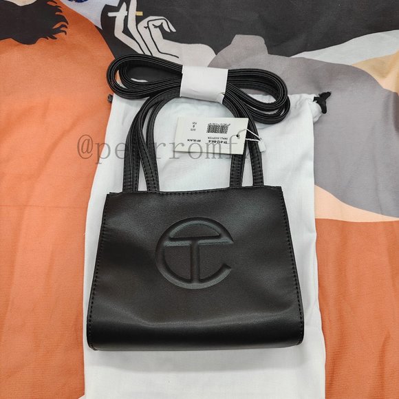 Telfar small black Shopping Bag tote - Picture 1 of 8